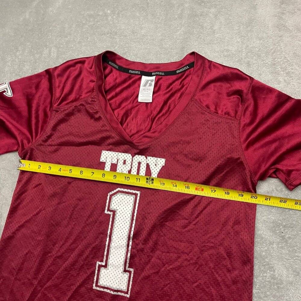 Youth NCAA Troy State University Trojans Jersey Size XL 16/18 - Picture 4 of 6